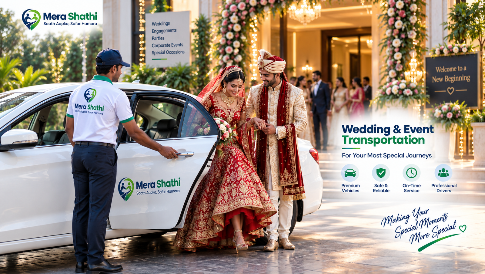Mera Shathi Wedding and Event Transportation